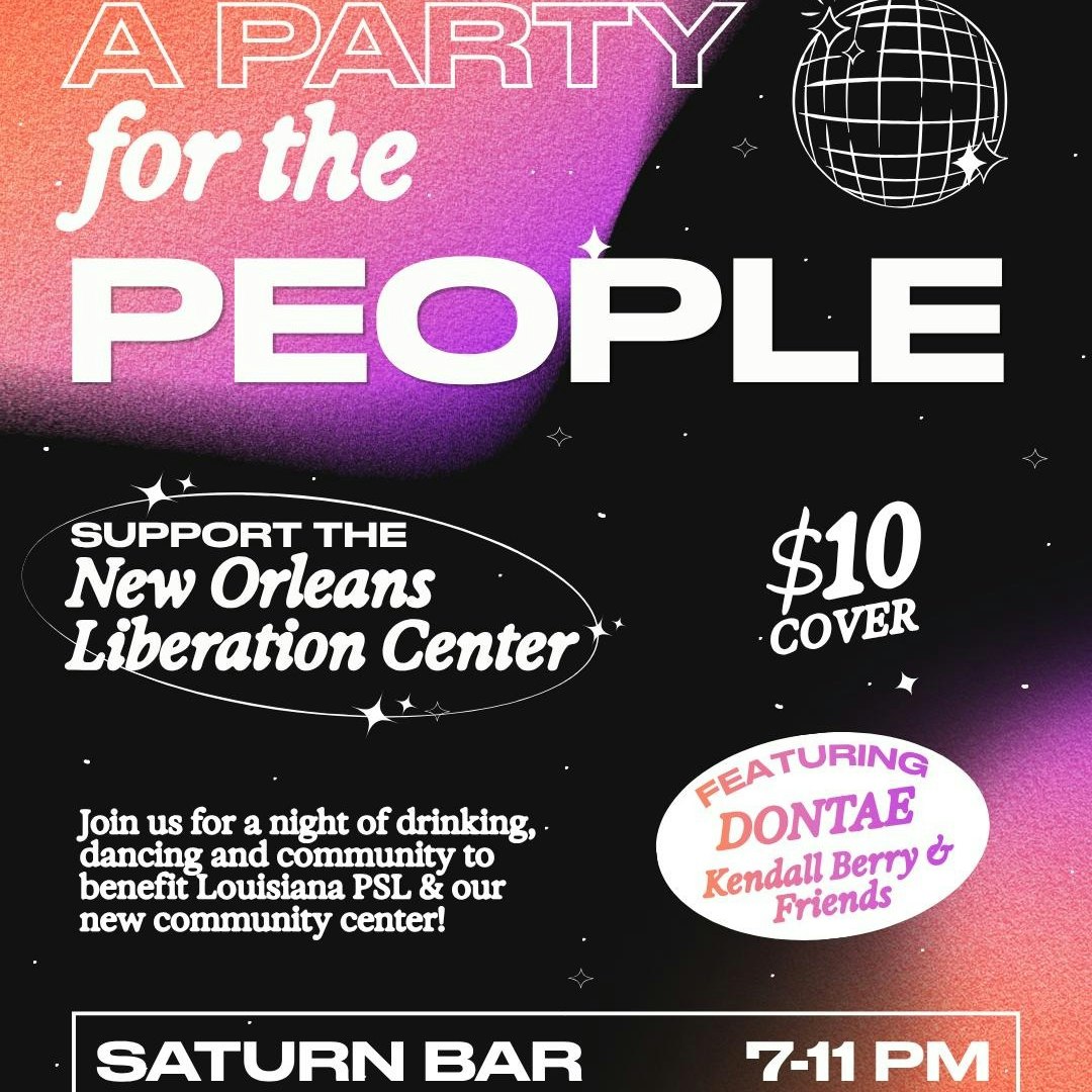 NO Liberation Center's Party for the People