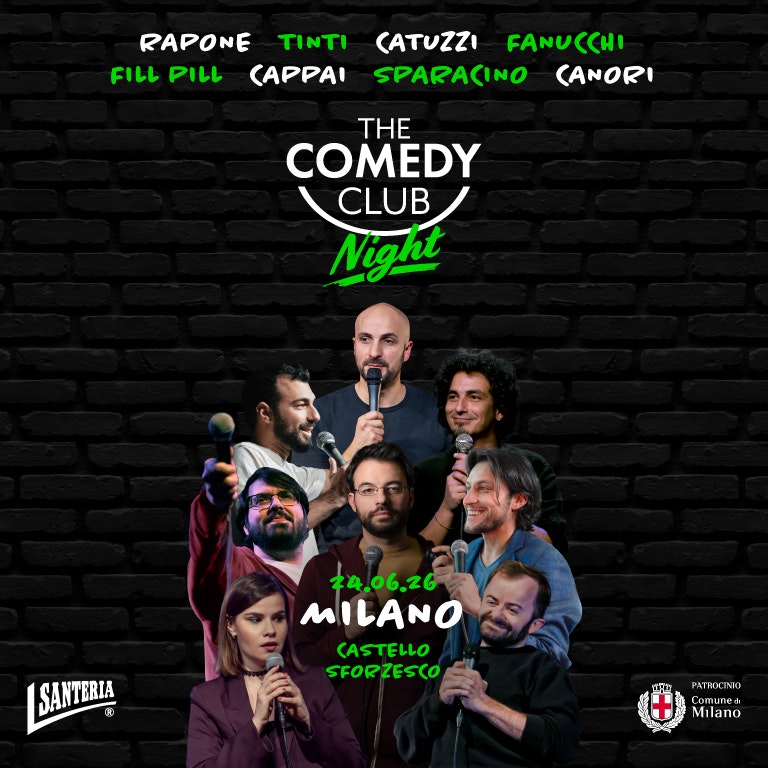 The Comedy Club Night // Stand Up Comedy a Milano