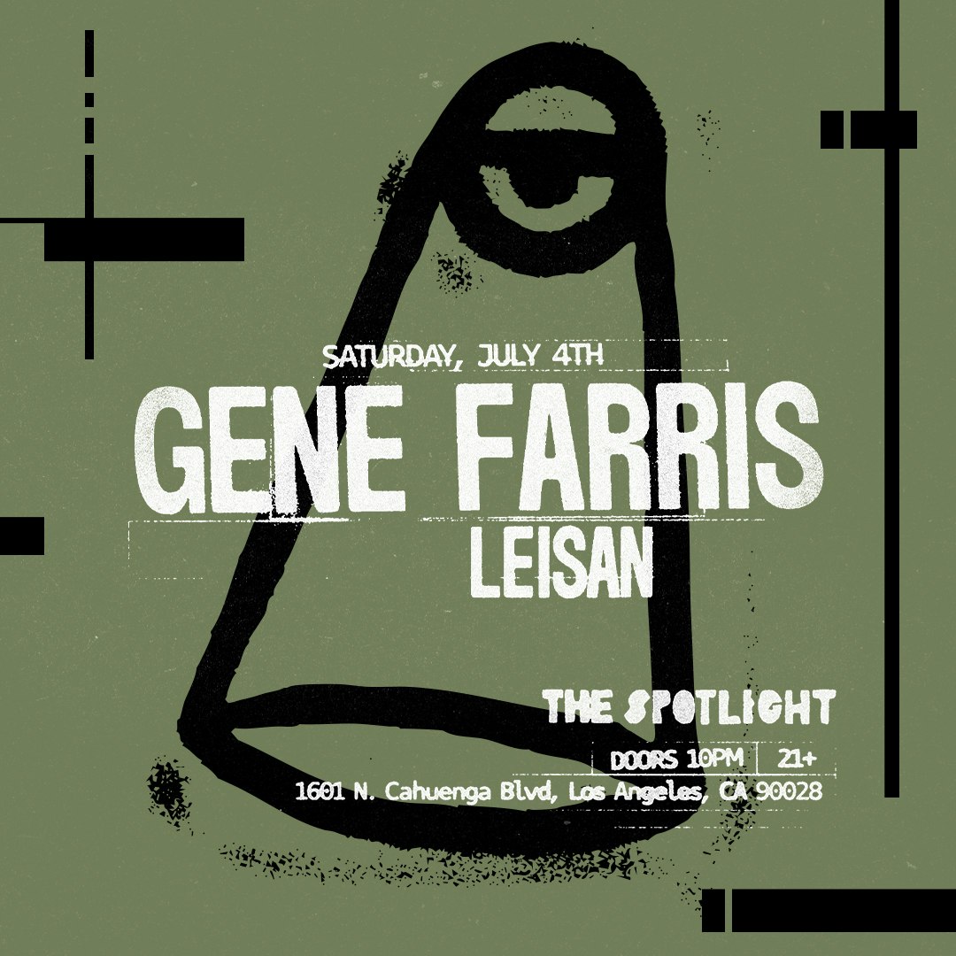 Gene Farris flyer
