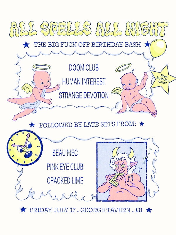 All Spells: Doom Club, Human Interest + more