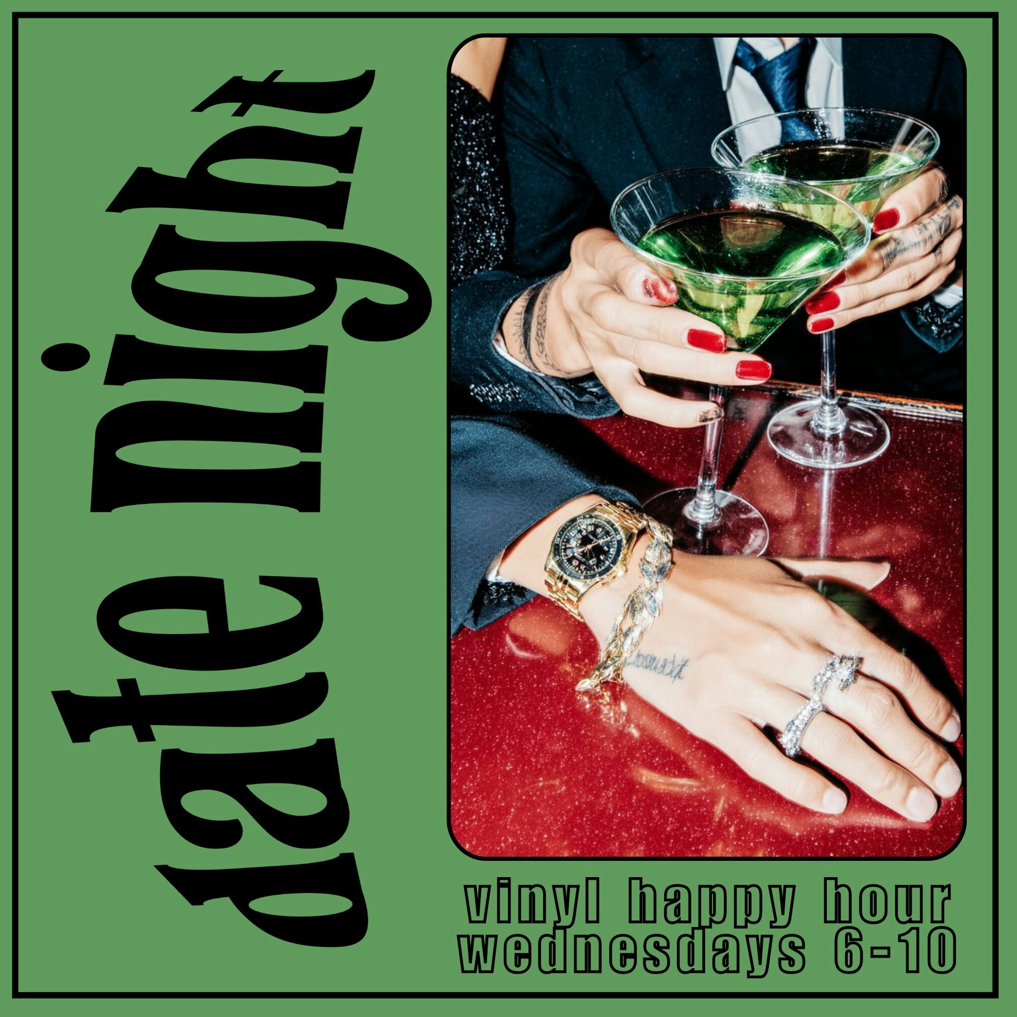 Date Nite: Vinyl Happy Hour - Sleepwalk