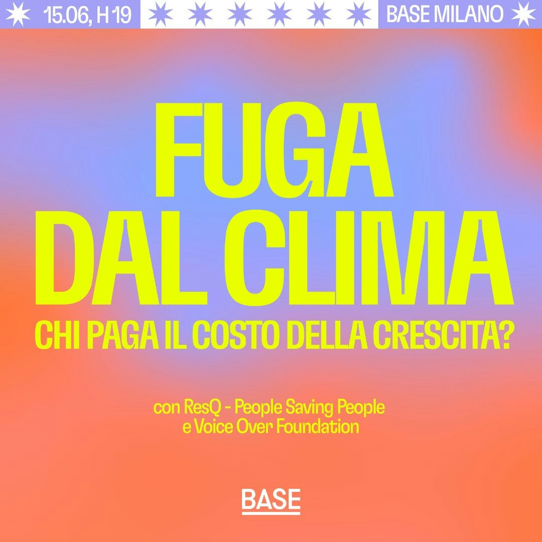 Fuga dal clima: chi paga il costo della crescita?
