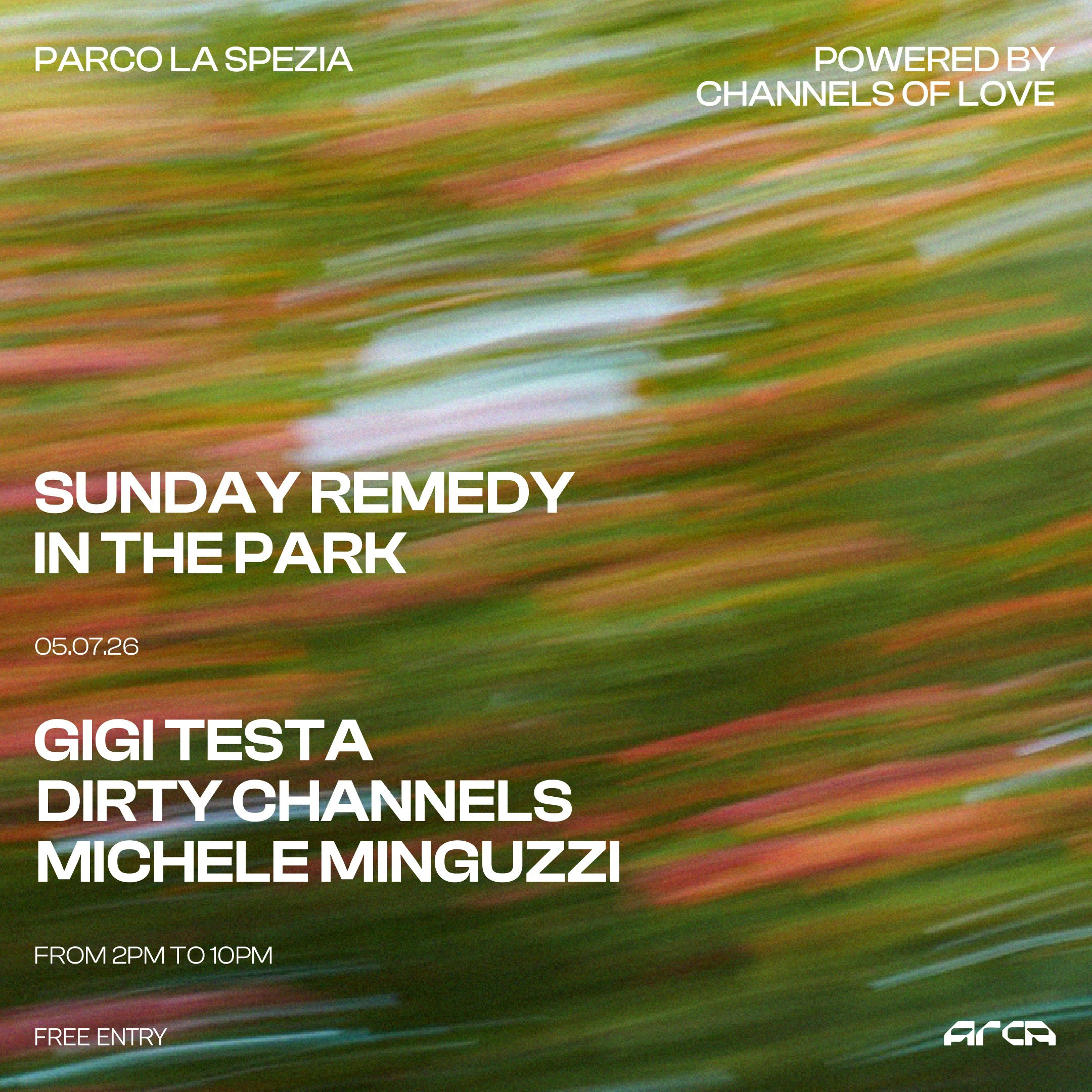 Sunday Remedy in the Park powered by Channels of Love
