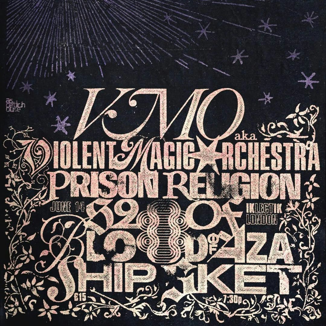 Ascetic House: Prison Religion, Violent Magic Orchestra, Ship Sket, Blood of Aza, S280F