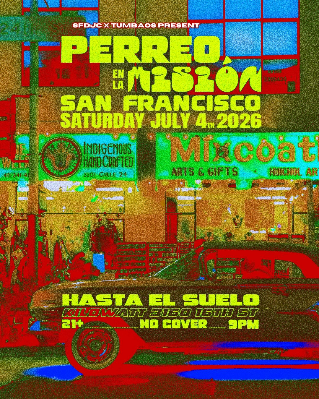 Perreo En La Mision flyer