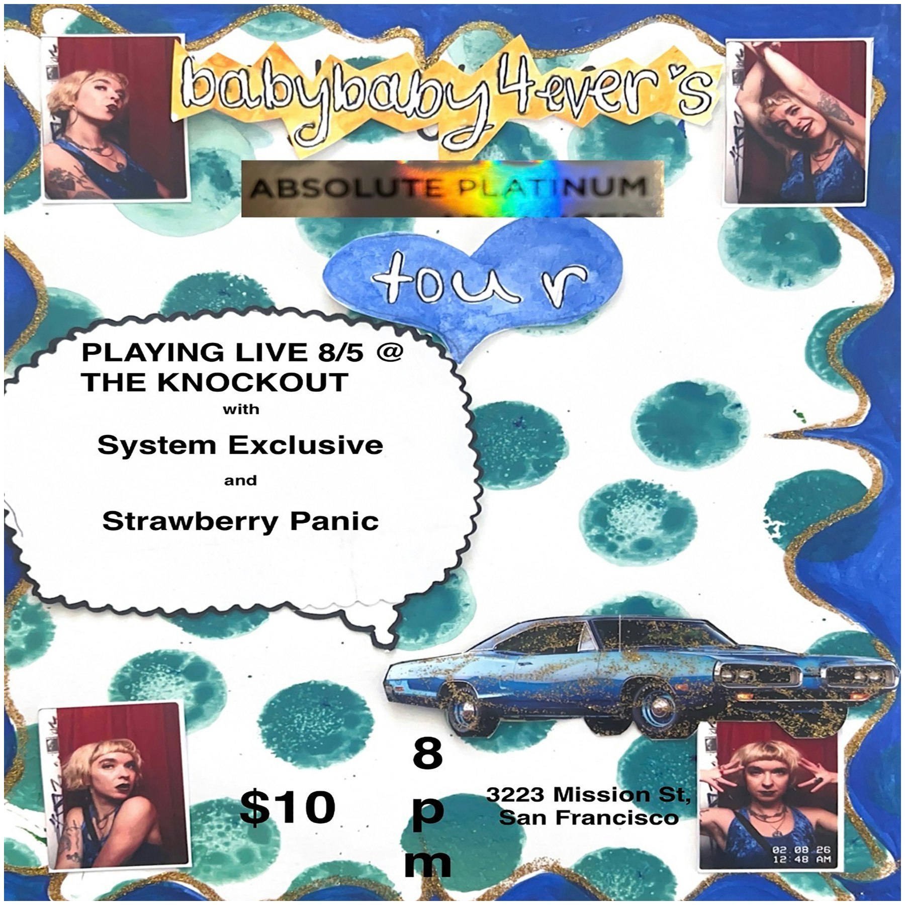 BABY BABY 4 EVER + SYSTEM EXCLUSIVE + STRAWBERRY PANIC - The Knockout