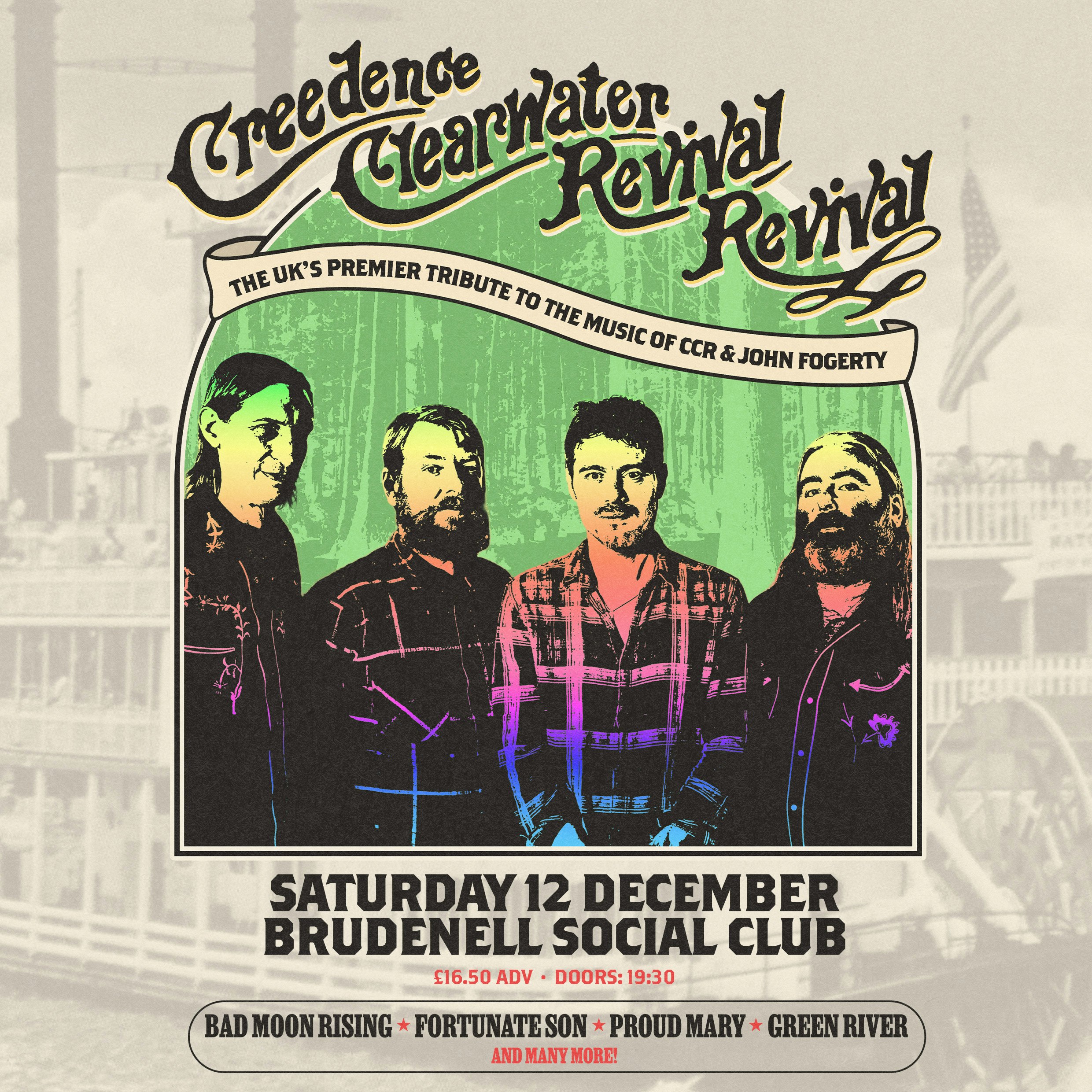 Creedence Clearwater Revival Revival @ Brudenell Social Club