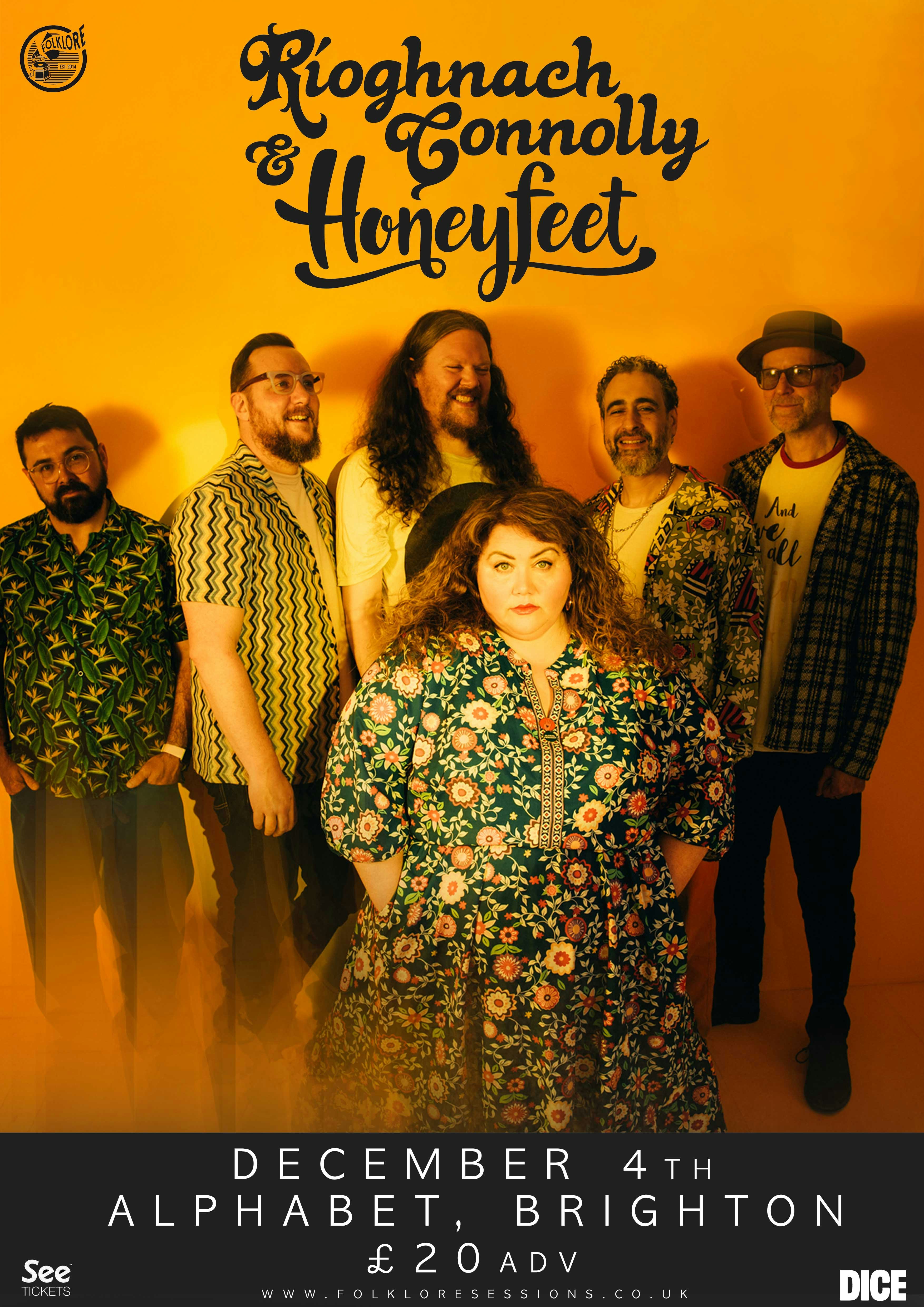 Rioghnach Connolly & Honeyfeet at A L P H A B E T, Brighton