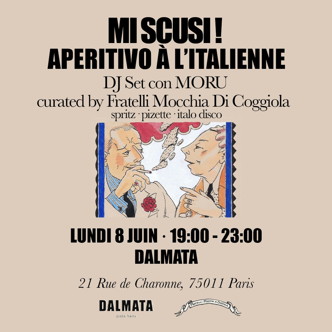 MI SCUSI : APERITIVO À L'ITALIENNE CHEZ DALMATA