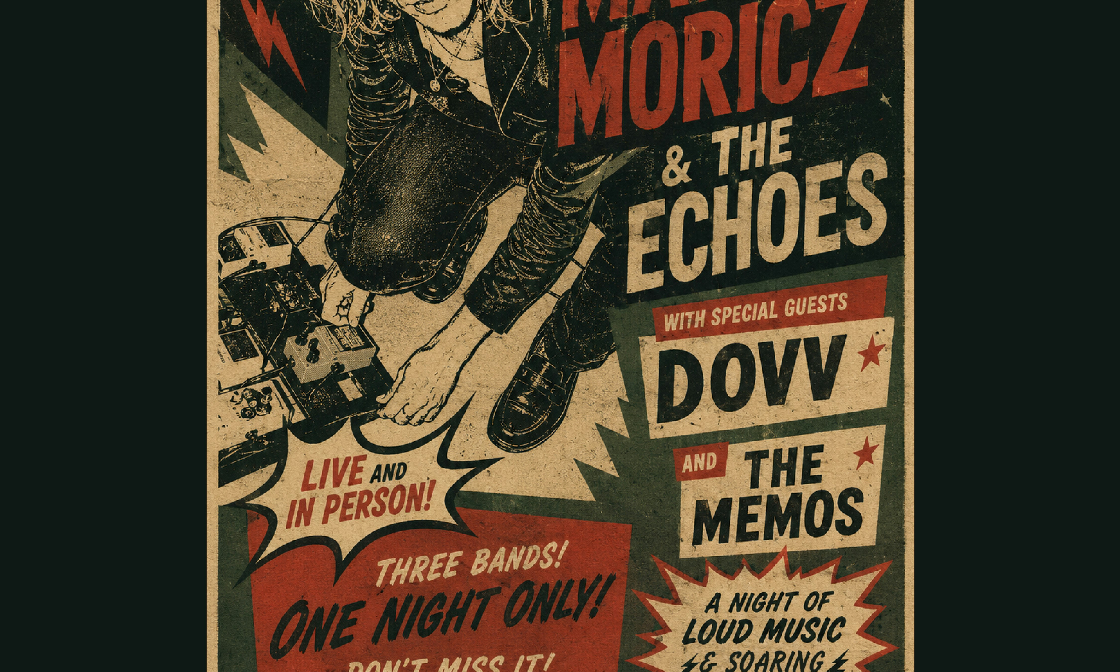 Matyas Moricz & The Echoes / DOVV / The Memos