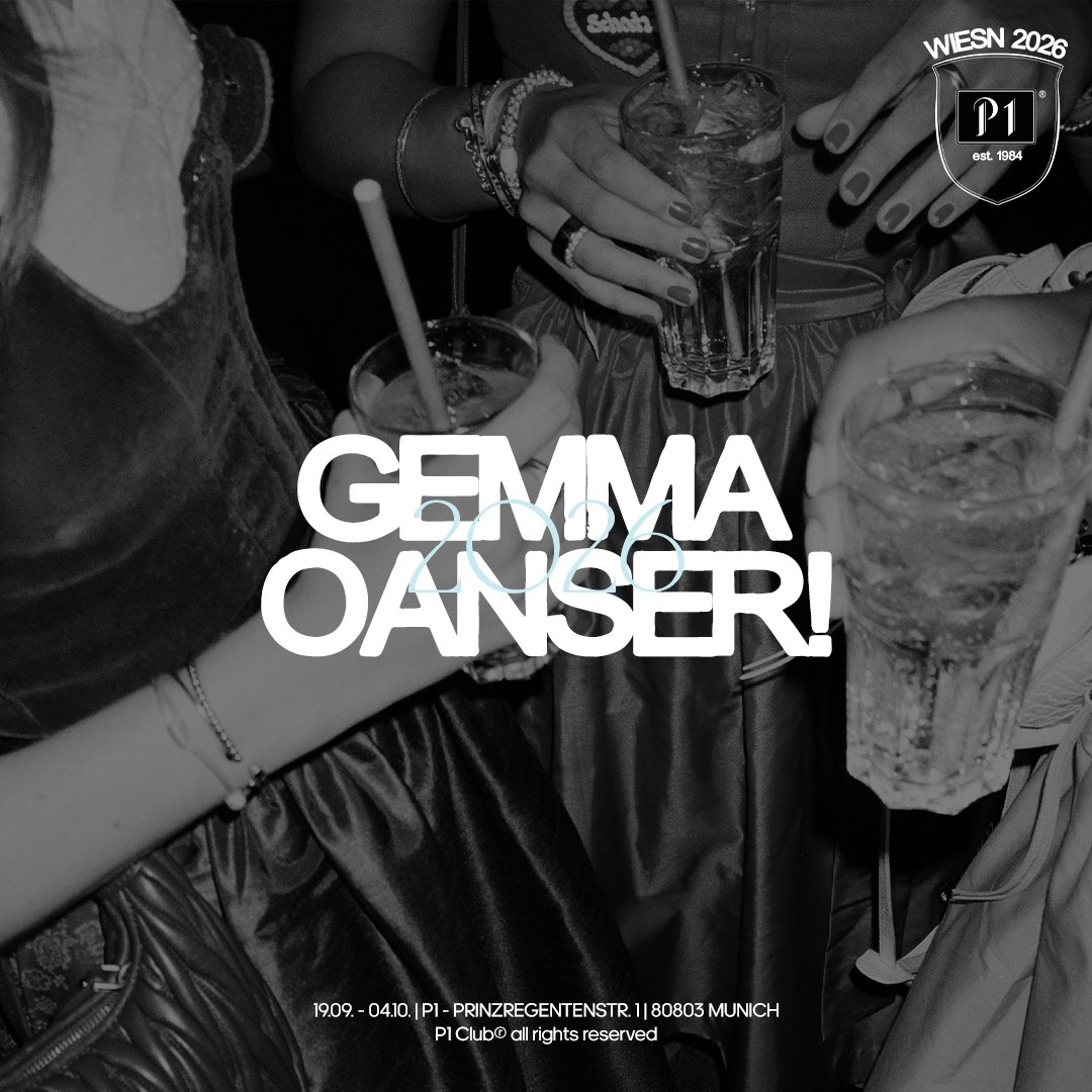 GEMMA OANSER! / P1 After Wiesn 2026
