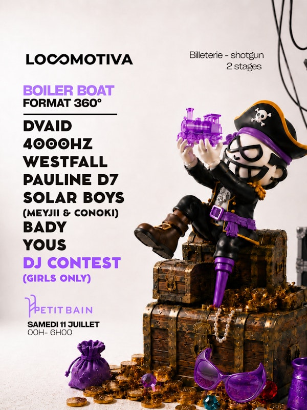 BOILERBOAT#3: TECHNO, TRANCE & BOUNCE FORMAT 360°