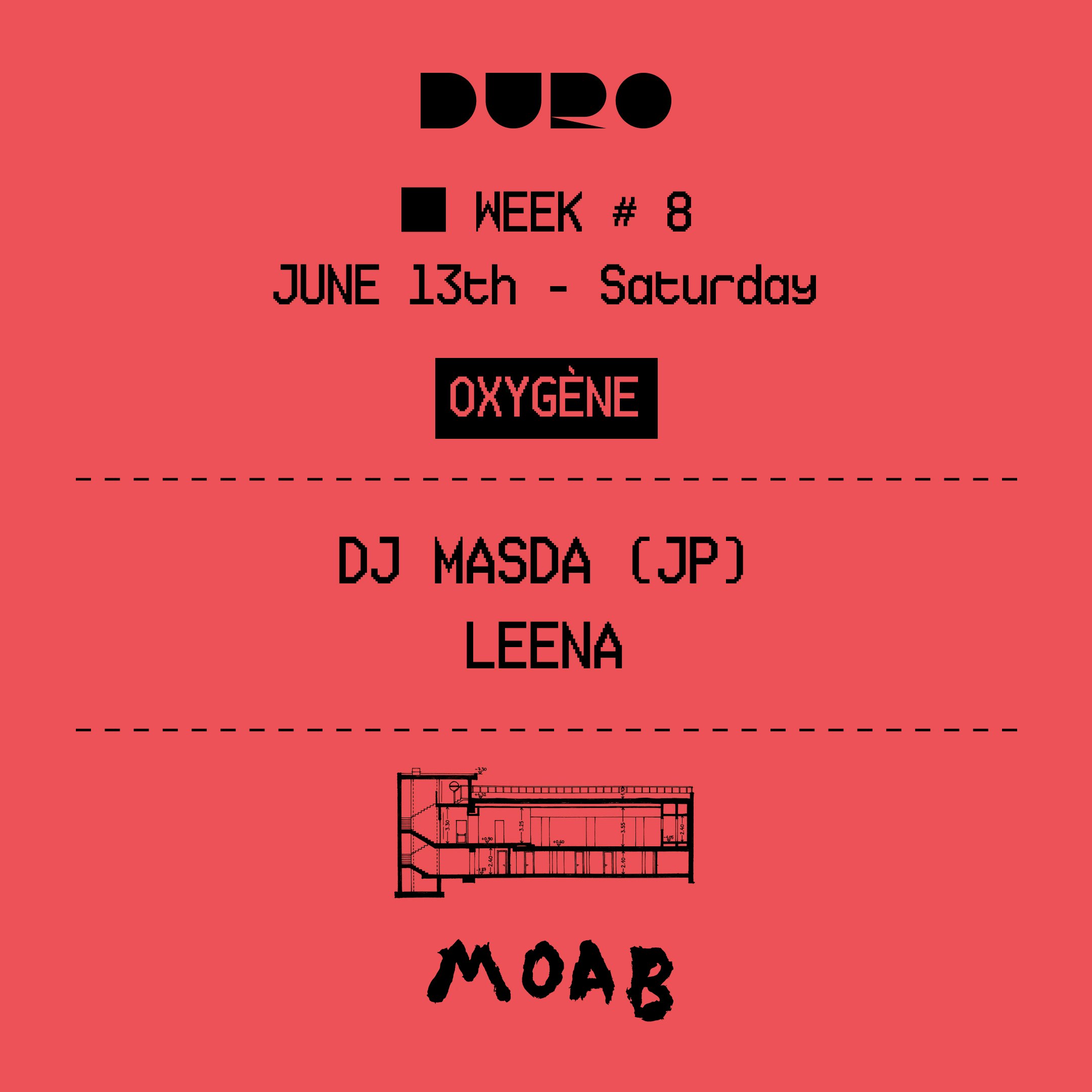 OXYGÈNE | DJ MASDA | LEENA