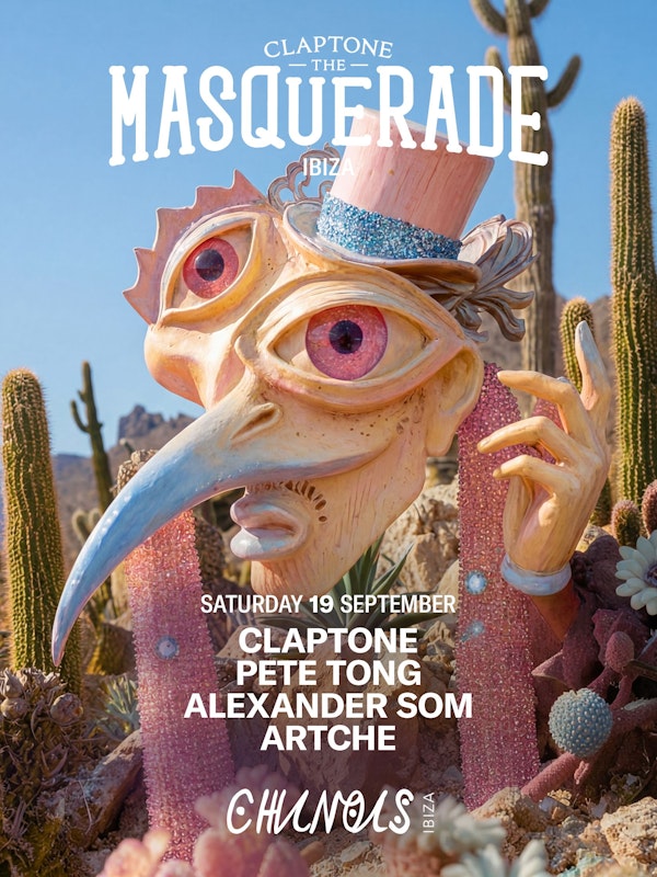 The Masquerade: Claptone, Pete Tong, Alexander Som, Artche