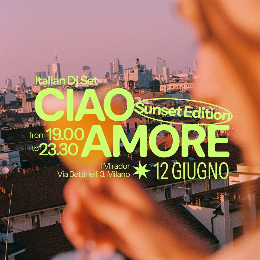 Ciao Amore Sunset Edition su I Mirador