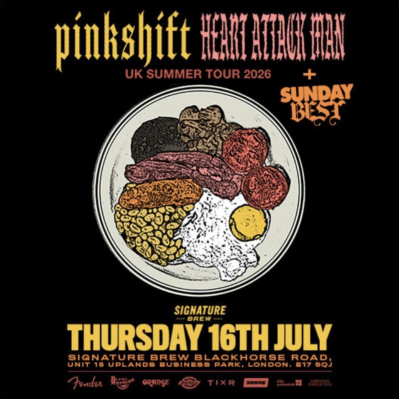Pinkshift x Heart Attack Man | London