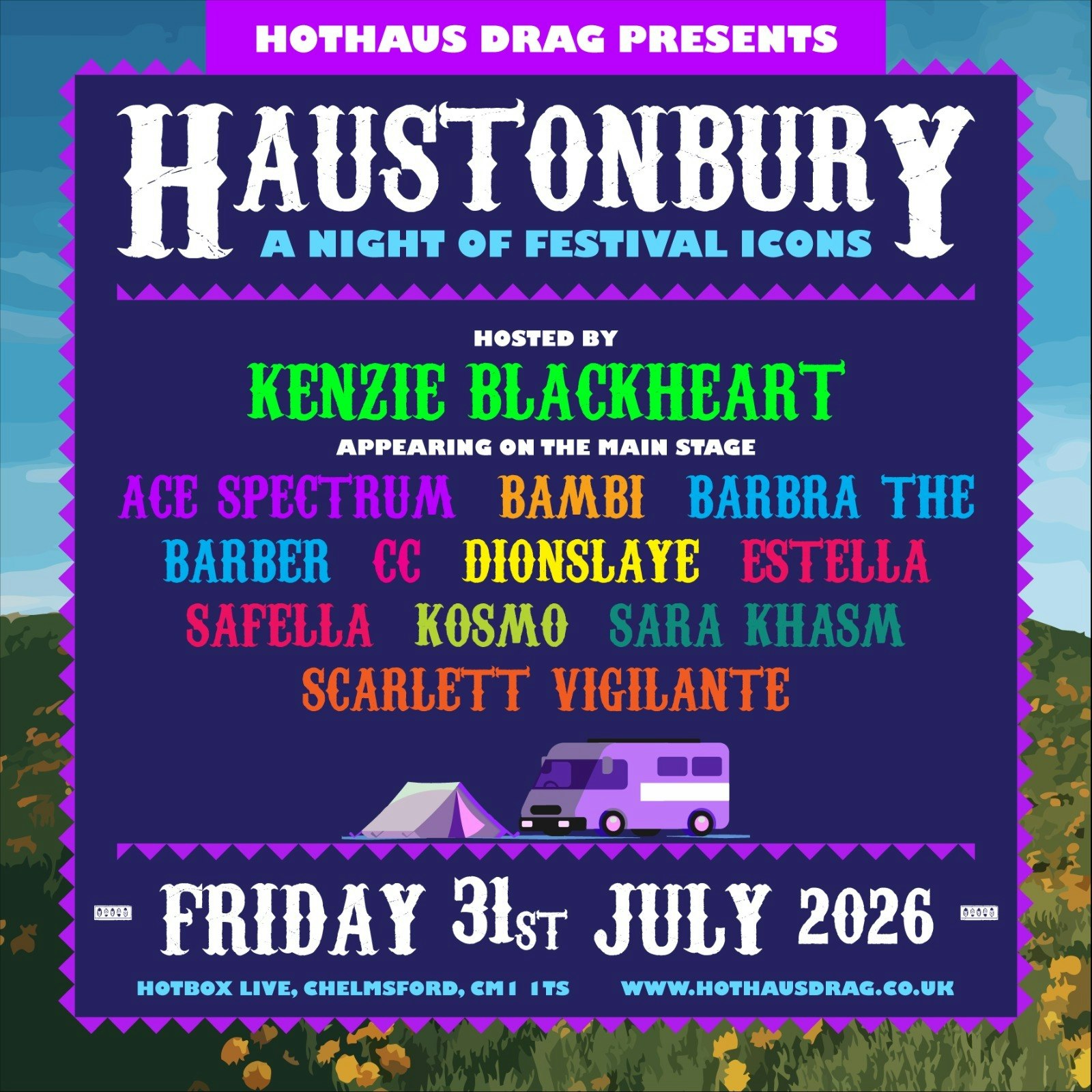 HotHaus Drag Presents: Haustonbury - The Festival Show