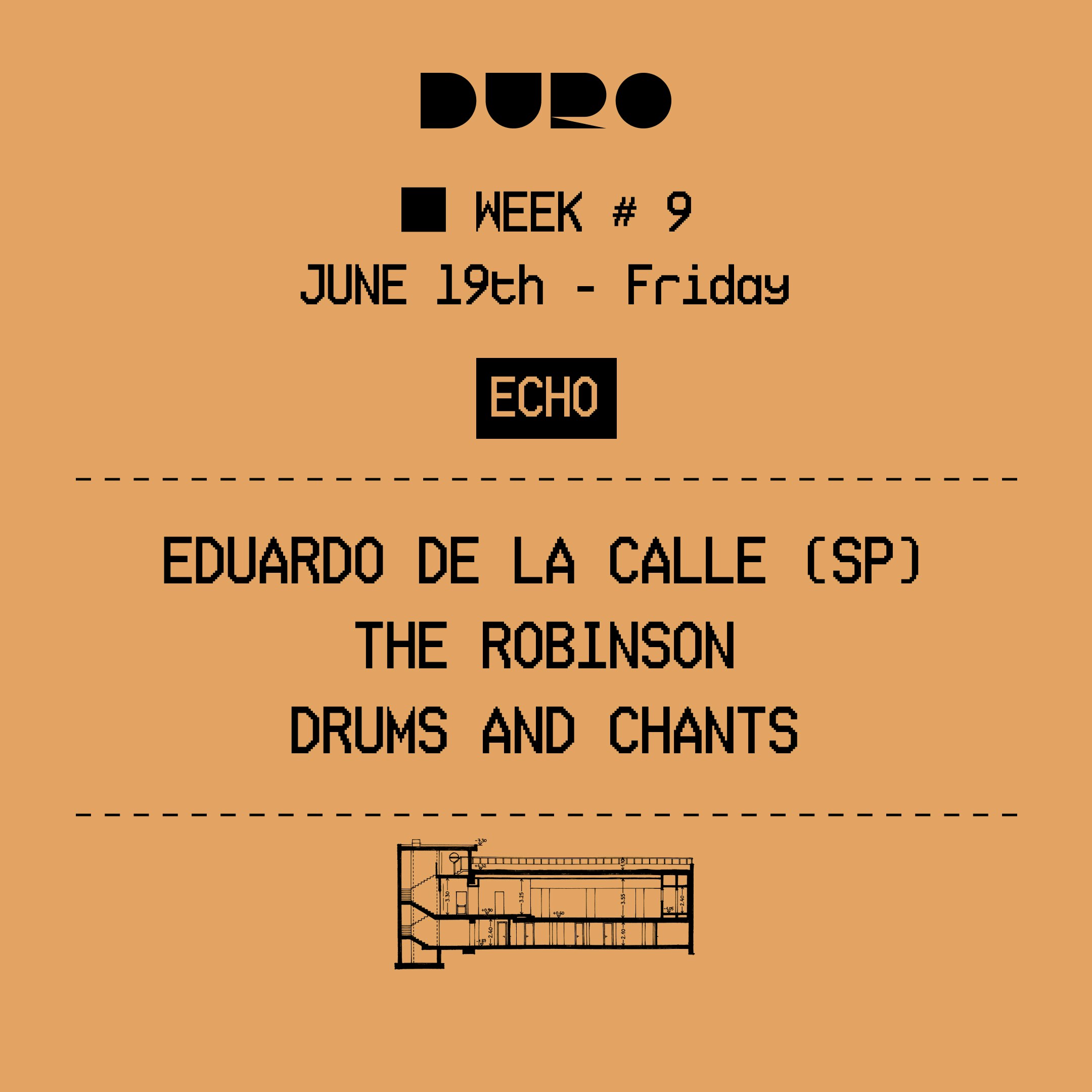 ECHO - Eduardo De La Calle | The Robinson | Drums and Chants