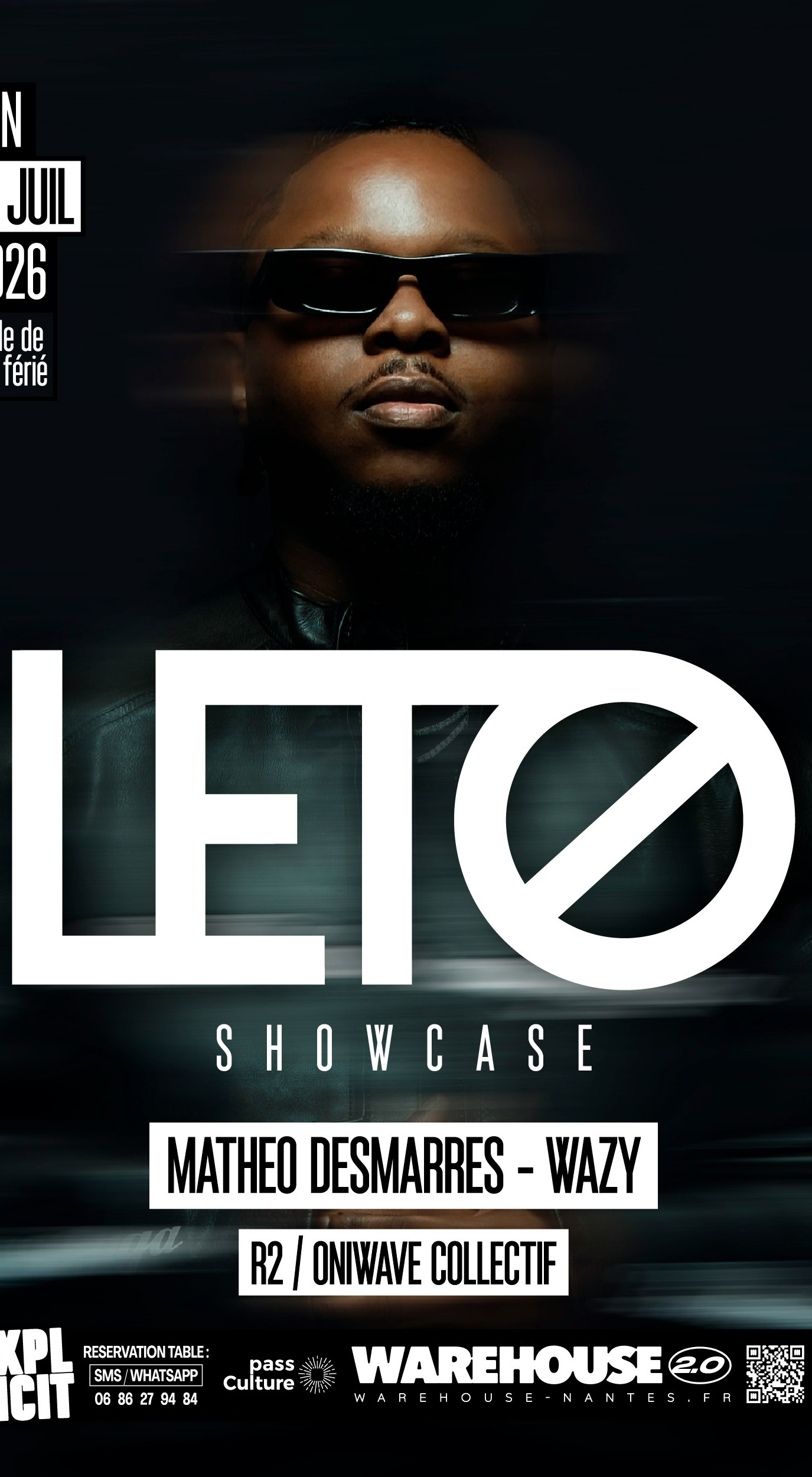 Leto en showcase