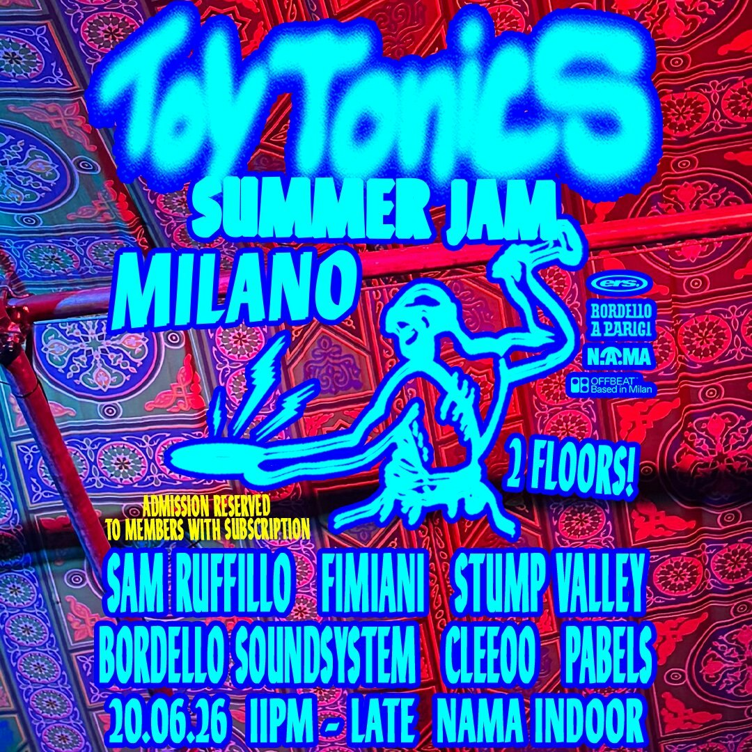 Toy Tonics Summer Jam | NAMA Indoor