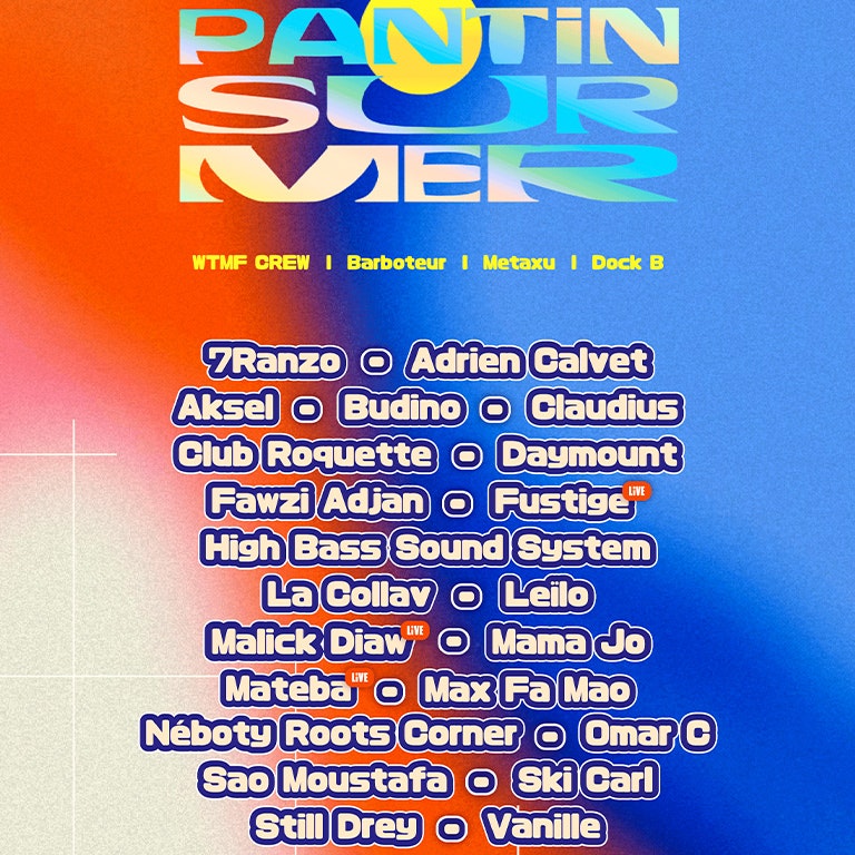Pantin Sur Mer Festival / Partie CLUB