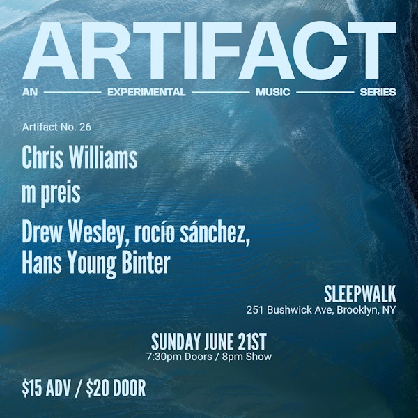 ARTIFACT - An Experimental Music Series