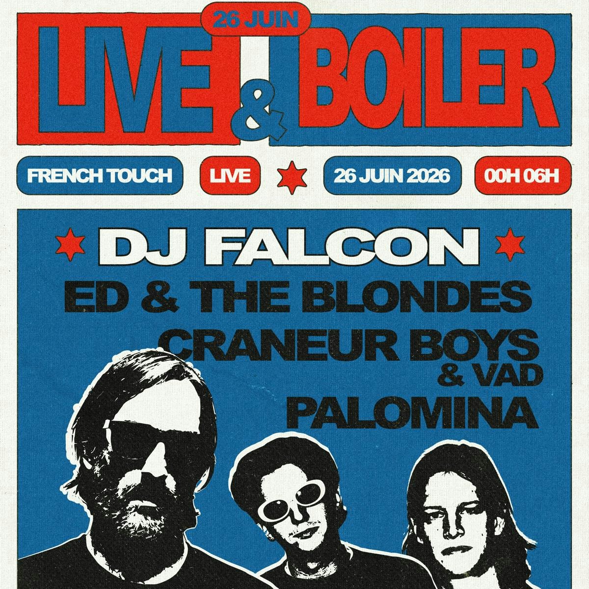 Live & Boiler @Yoyo W/ Djfalcon, Palomina & More