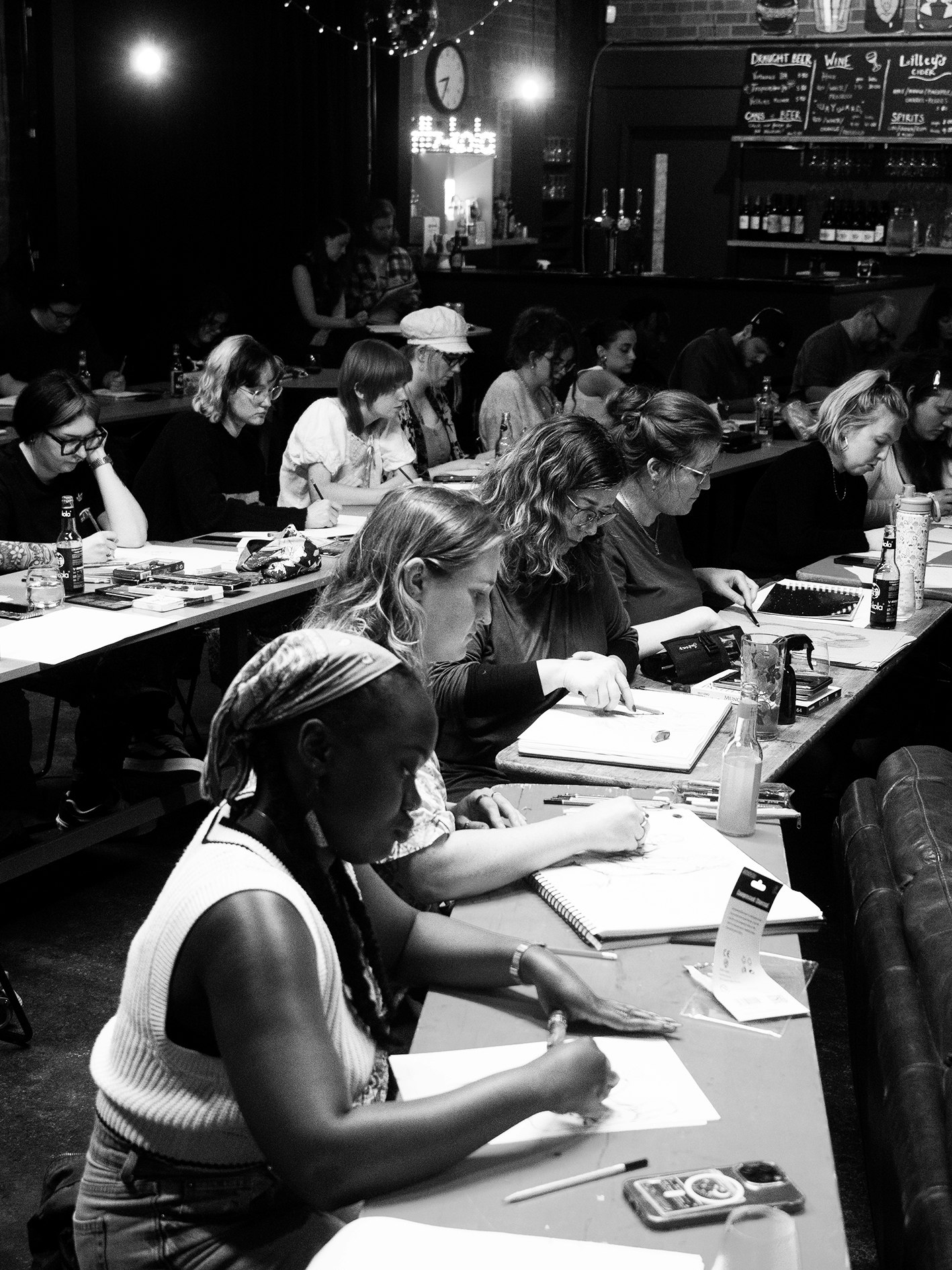 Sketches: Life Drawing & Live Music at The Attic, Leeds