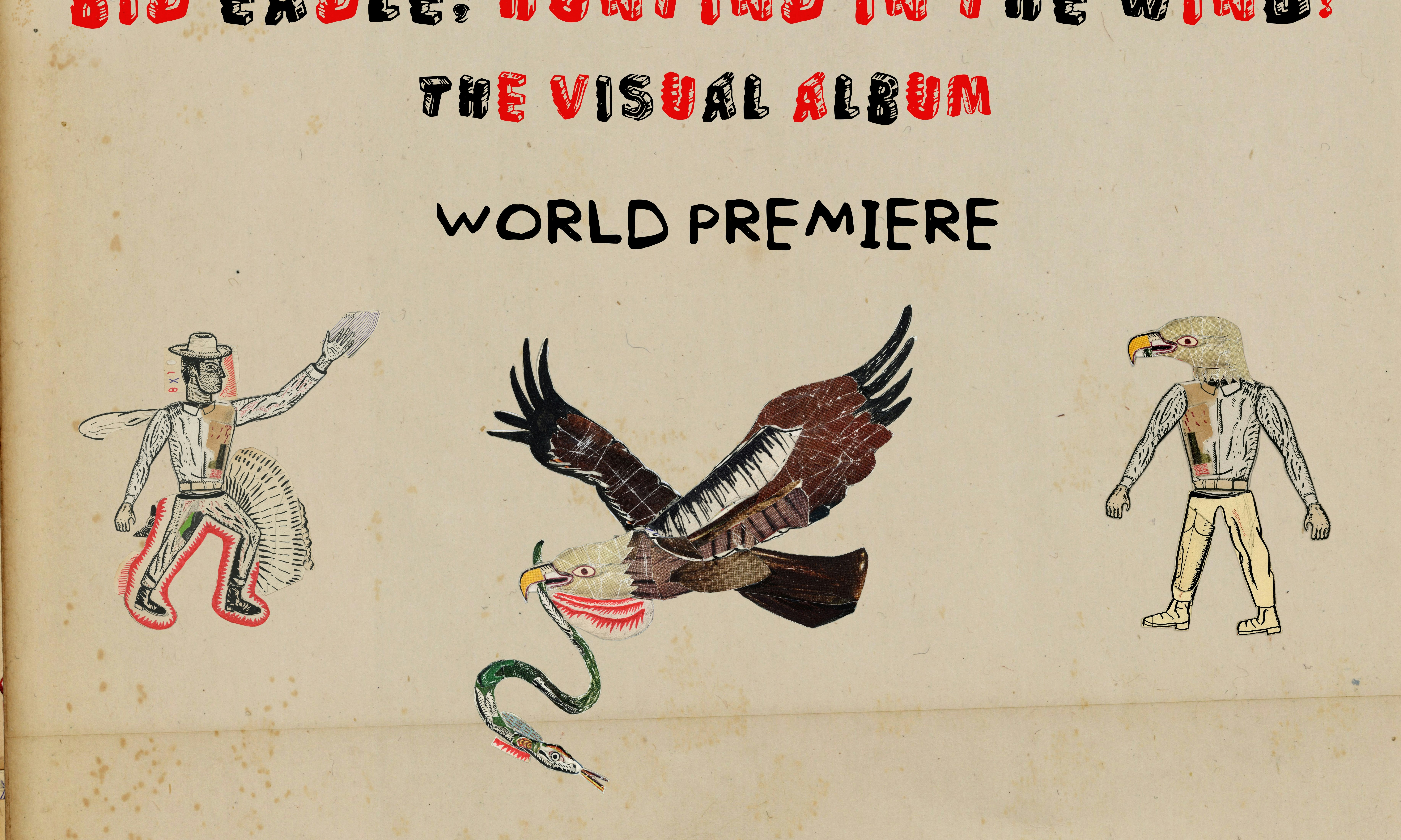 'Big Eagle, Hunting In The Wind!' World Premiere