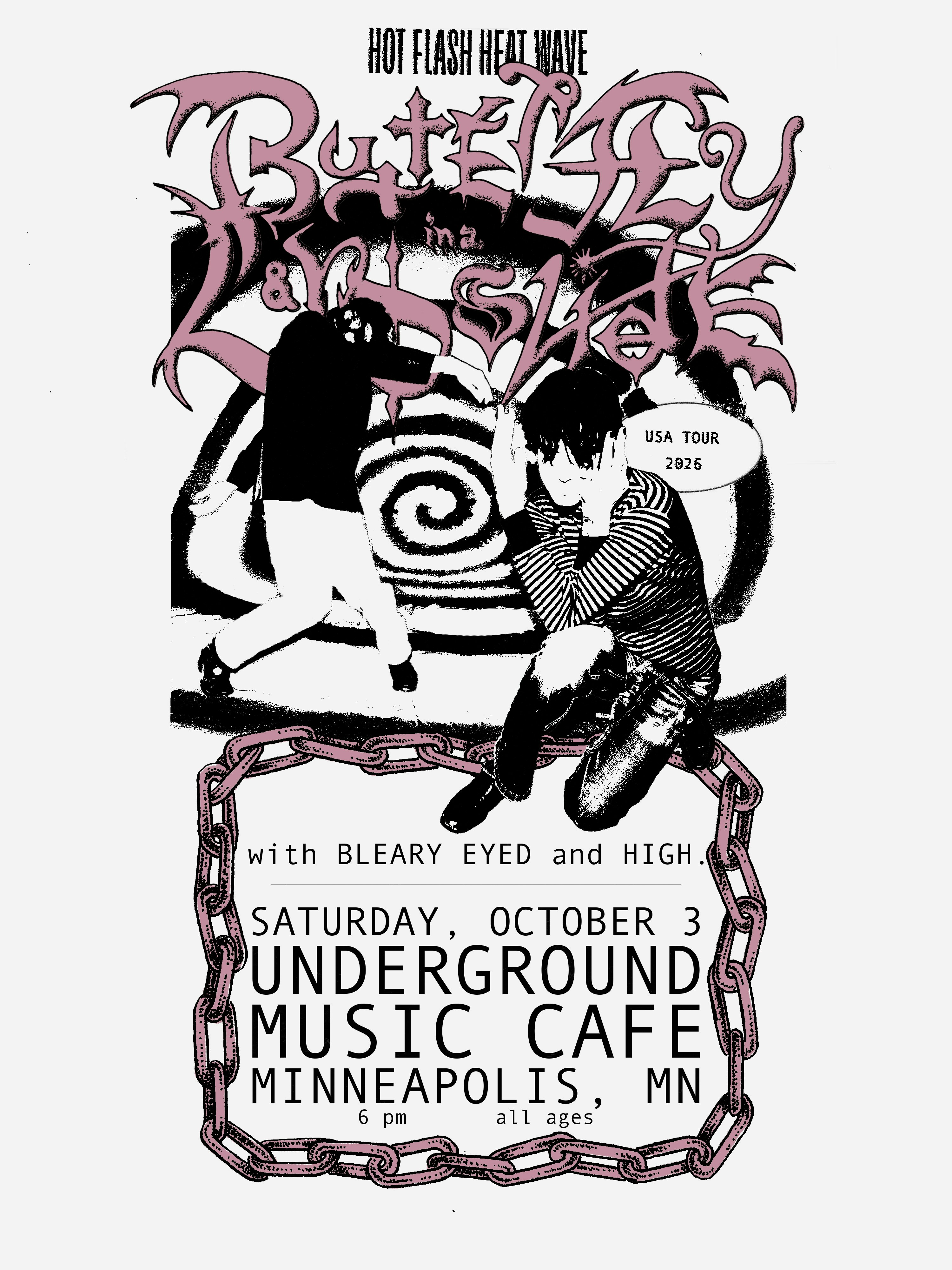Hot Flash Heat Wave, Bleary Eyed, High. flyer