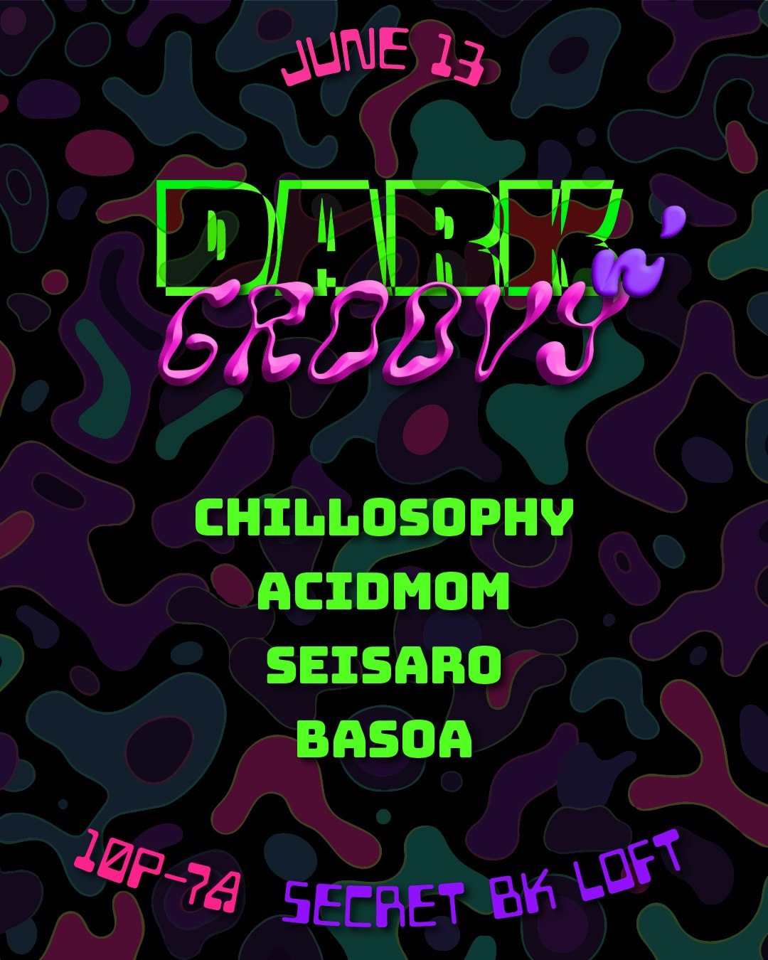 Dark n' Groovy - Psy-Techno & Psy-Trance Tickets | $33.99 | 13 Jun