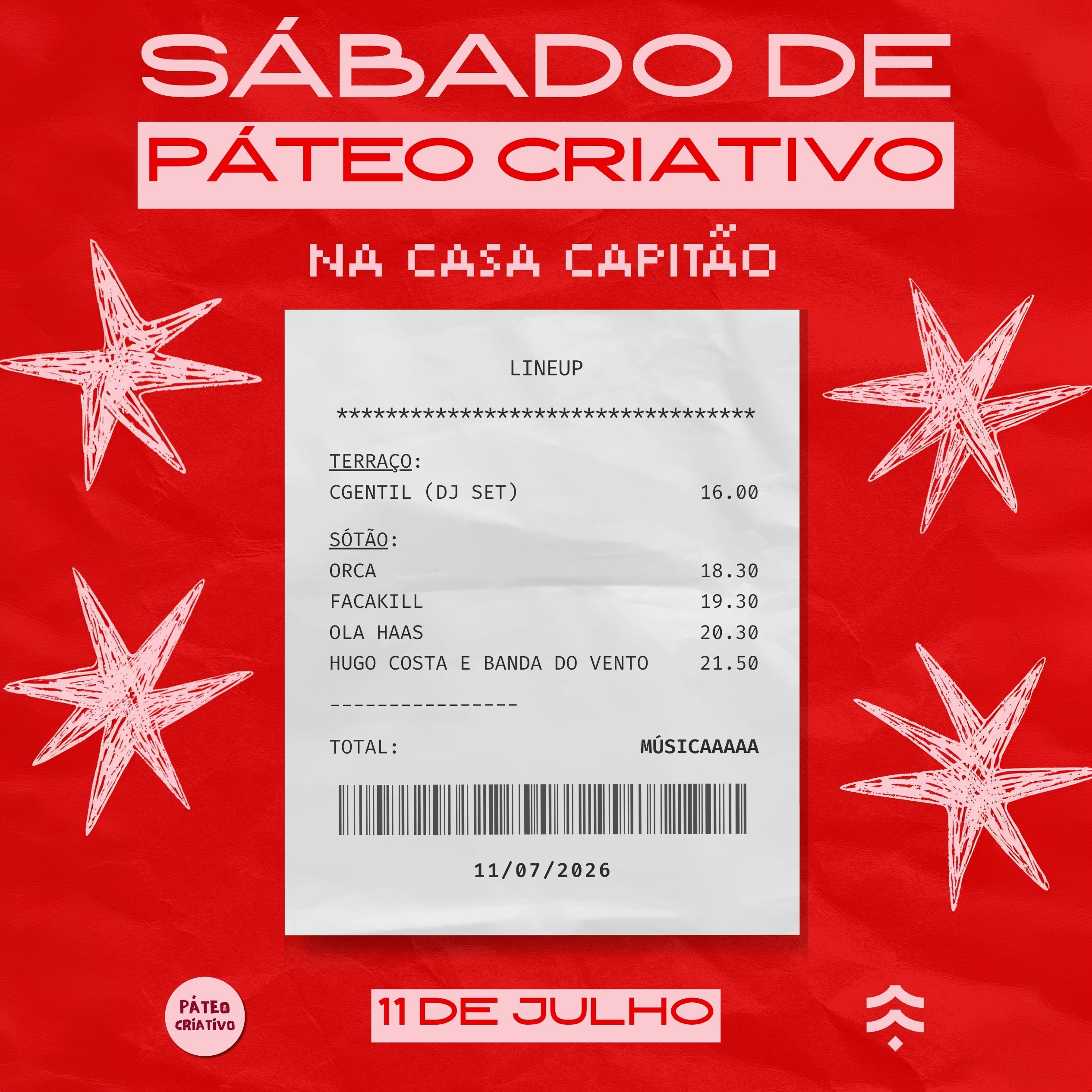 Sábado de Páteo Criativo