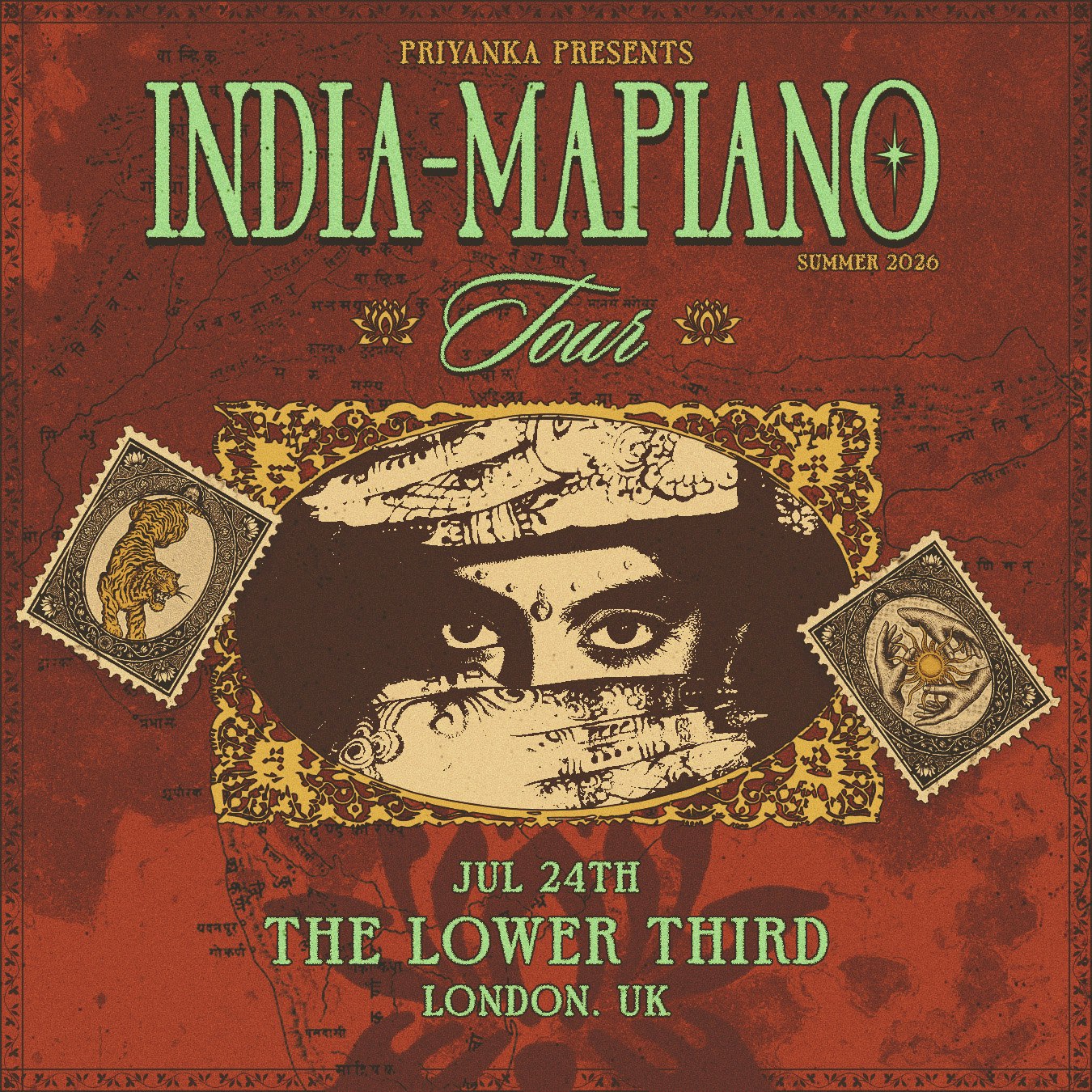 Priyanka Presents: India-mapiano London
