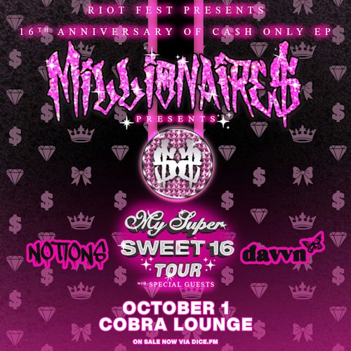 MILLIONAIRE$: "My Sweet 16" Part 2 Tour at Cobra Lounge in Chicago, IL
