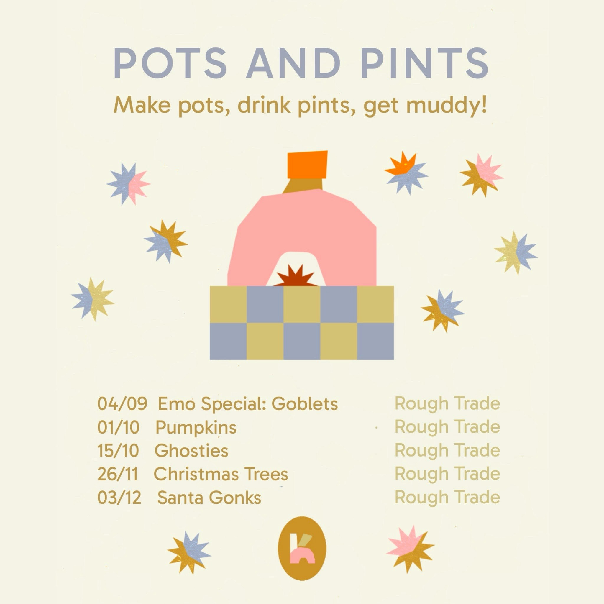 Pots and Pints: Christmas Trees! at Rough Trade Nottingham, Nottingham