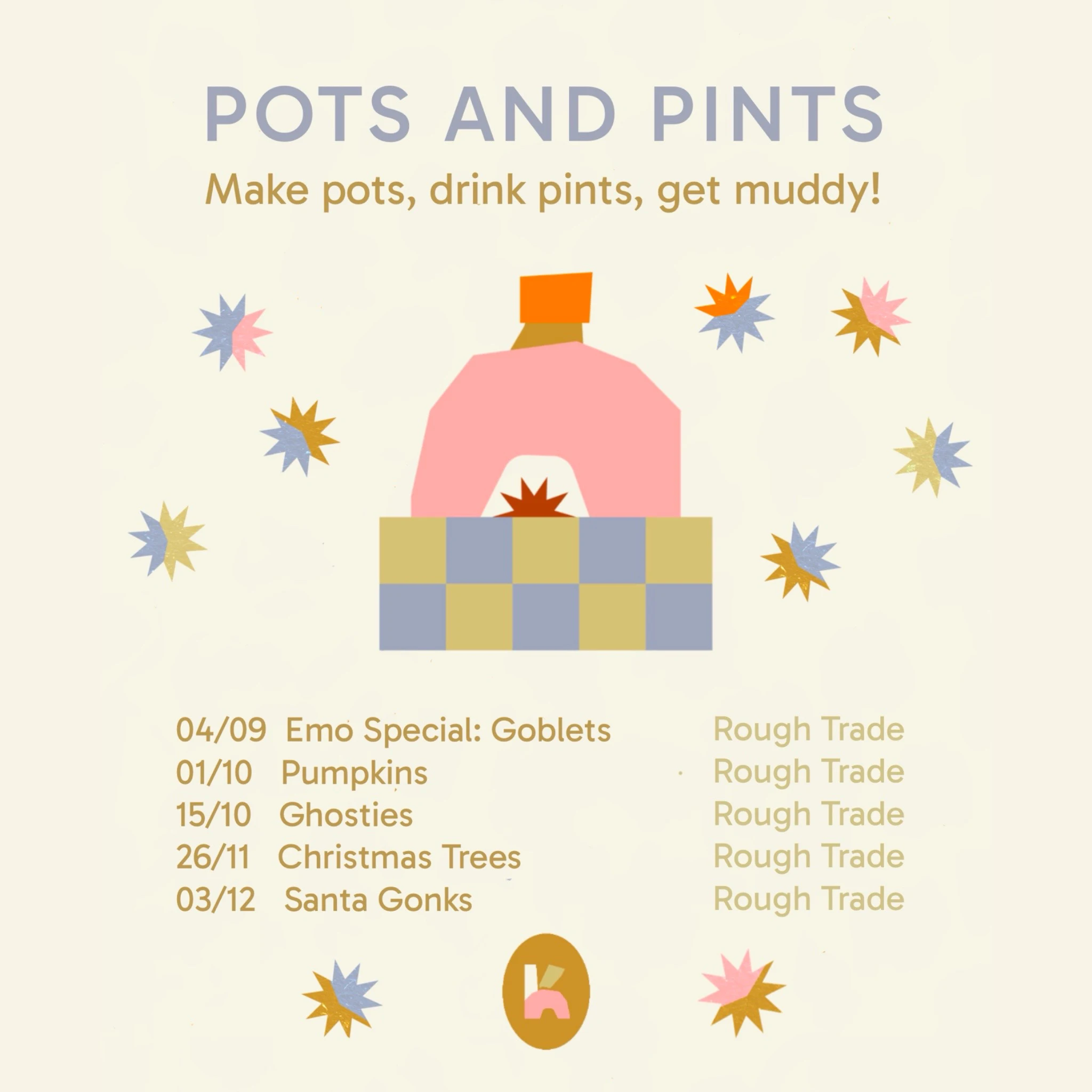 Pots and Pints: Christmas Trees! at Rough Trade Nottingham, Nottingham