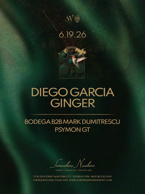 Diego Garcia, Ginger, Bodega b2b Mark Dumitrescu and Psymon GT