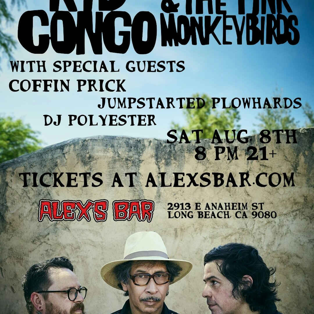 Kid Congo & The Pink Monkeybirds + Coffin Prick + Jumpstarted Plowhards + DJ Polyester