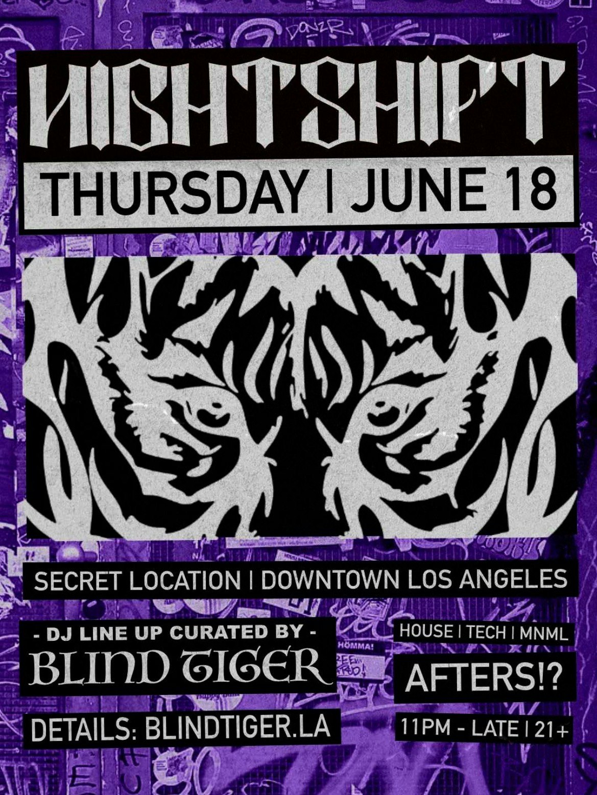 Nightshift Afterhours Tickets | From Free | 18 Jun @ The Lexington
