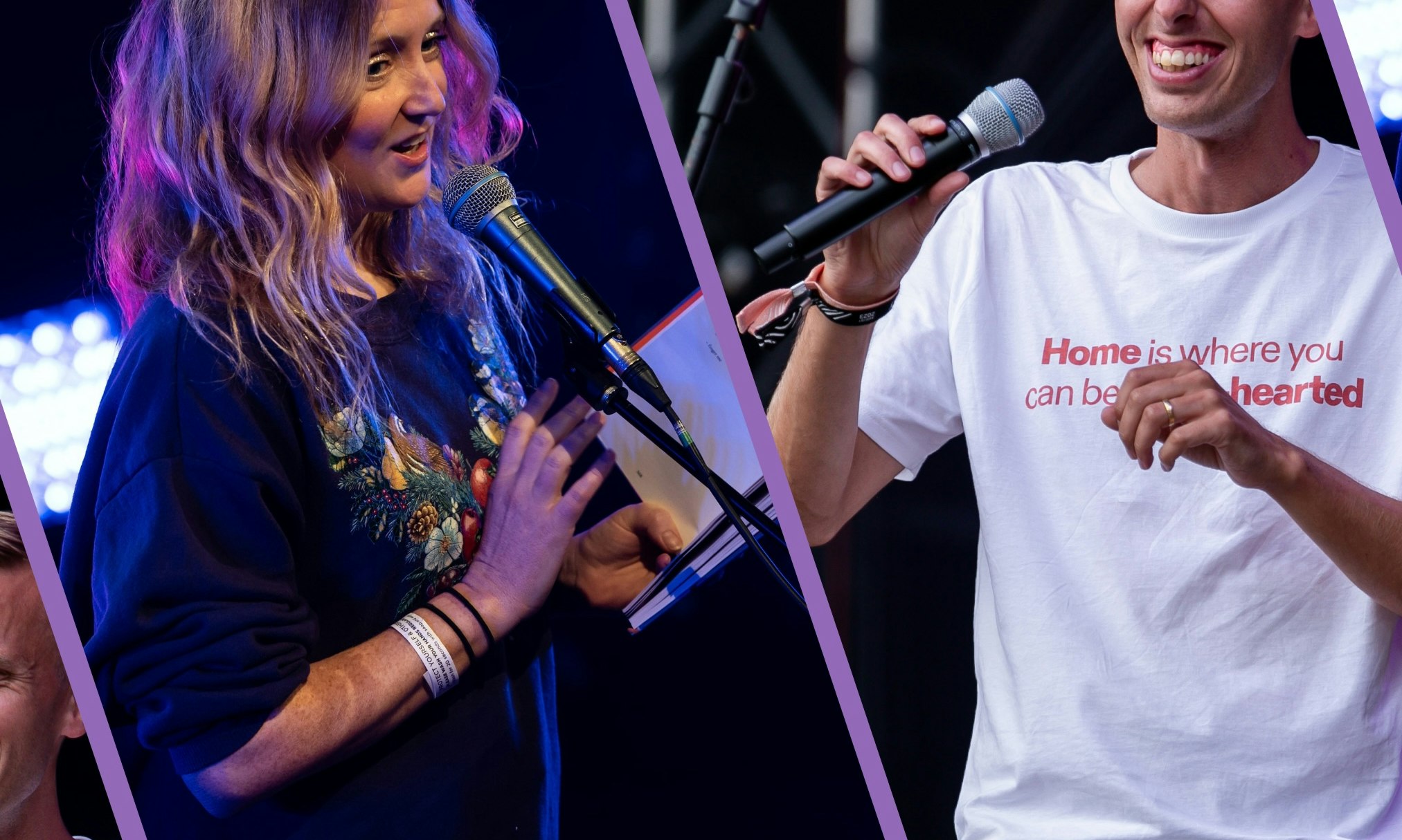 Harry Baker and Hollie McNish
