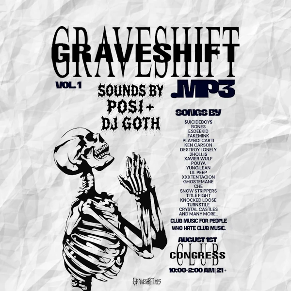 Graveshift.mp3 Vol. 1 with Sounds by Posi & DJ Goth