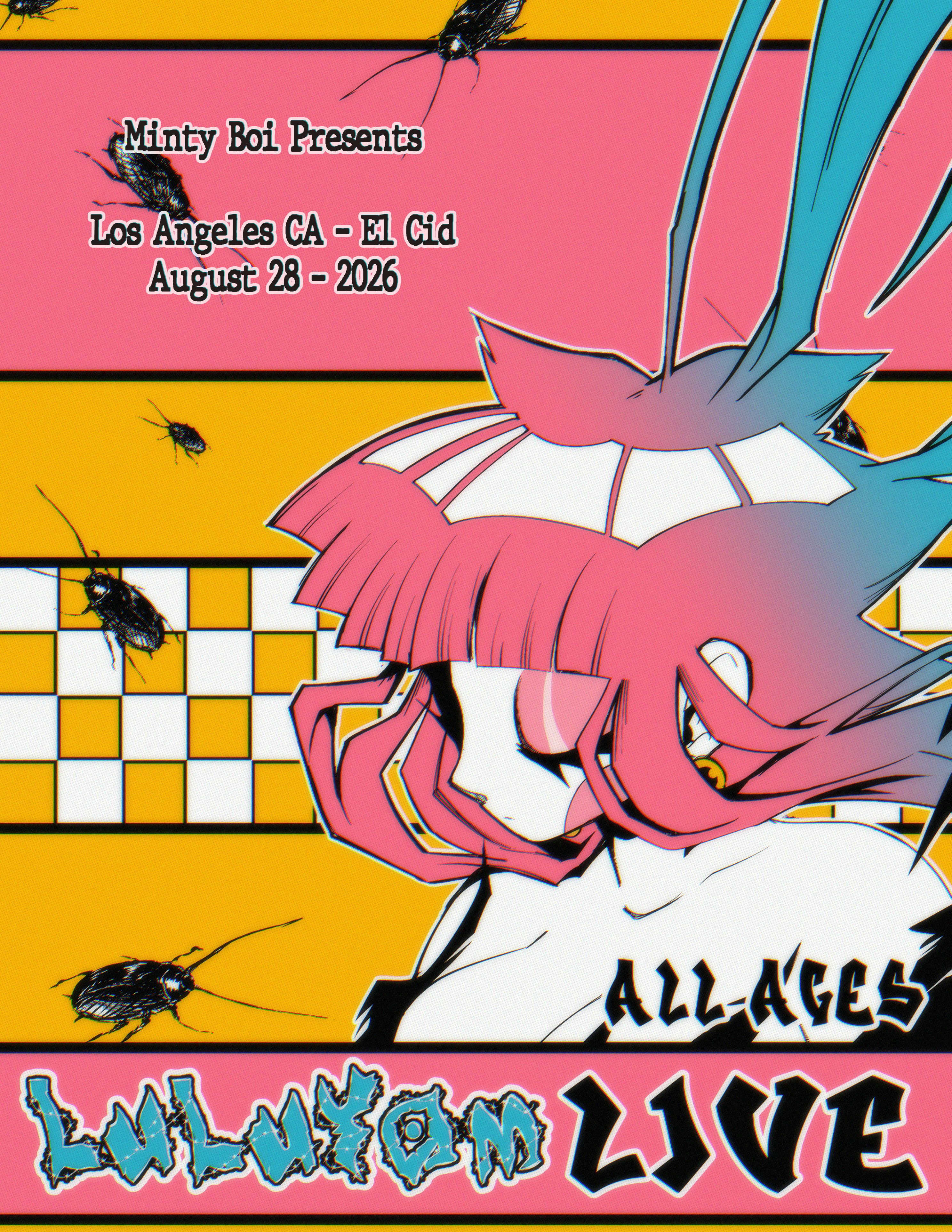 LuLuYam live in Los Angeles w/ Black Cat Coalition