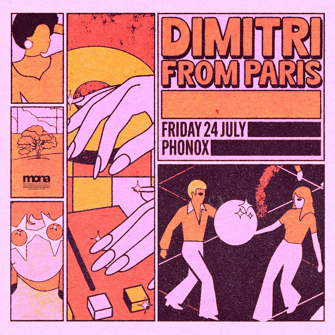 Dimitri From Paris Tickets | From £16.50 | 24 Jul @ Phonox, London