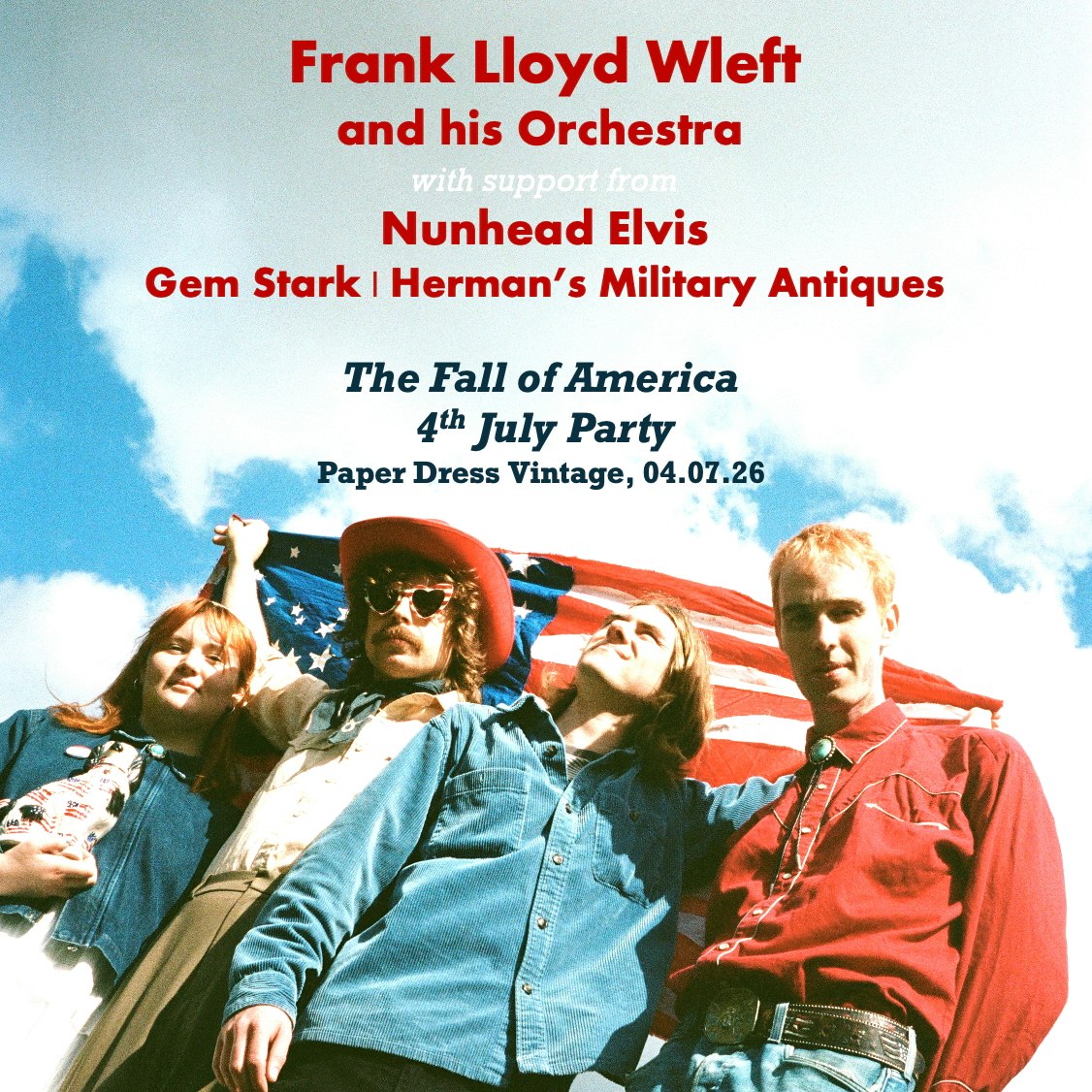Frank Lloyd Wleft's 4th July Party