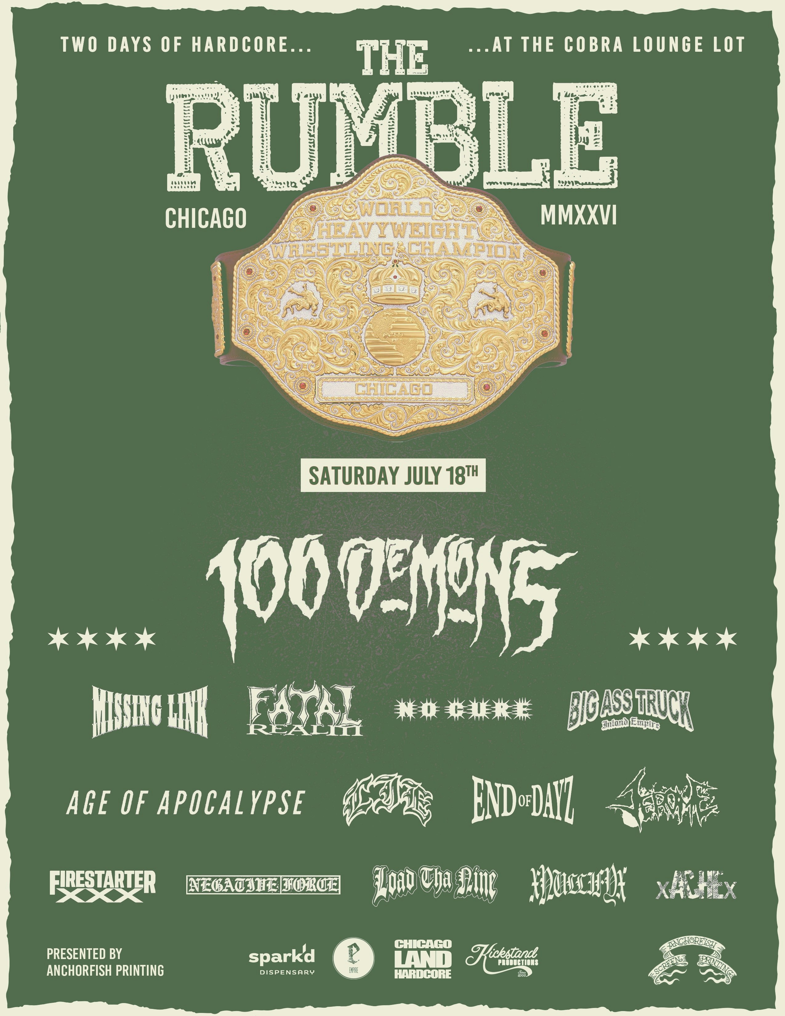 100 Demons tickets, events, and tour dates