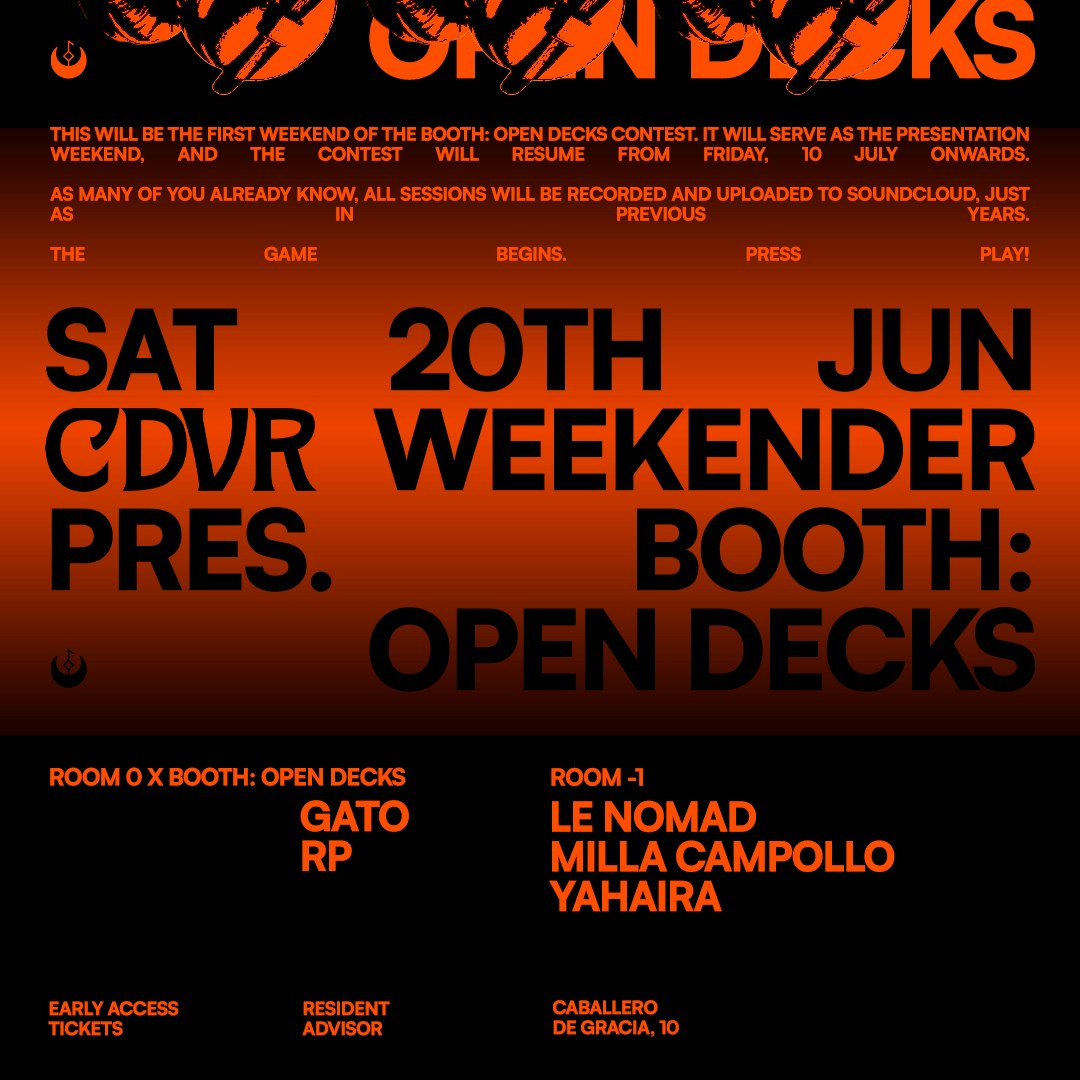 CDVR Weekender 2 — Booth: Open Decks