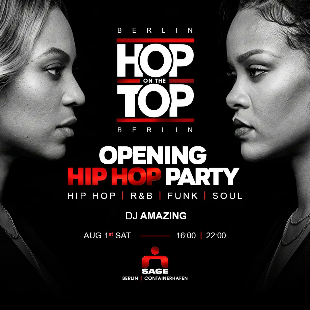 Hop on The Top BERLIN - Opening Party (Hip Hop, R&B, Funk & Soul)