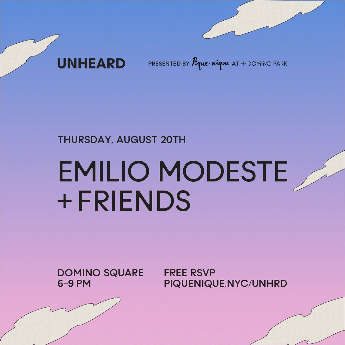 Unheard: Emilio Modeste & Friends