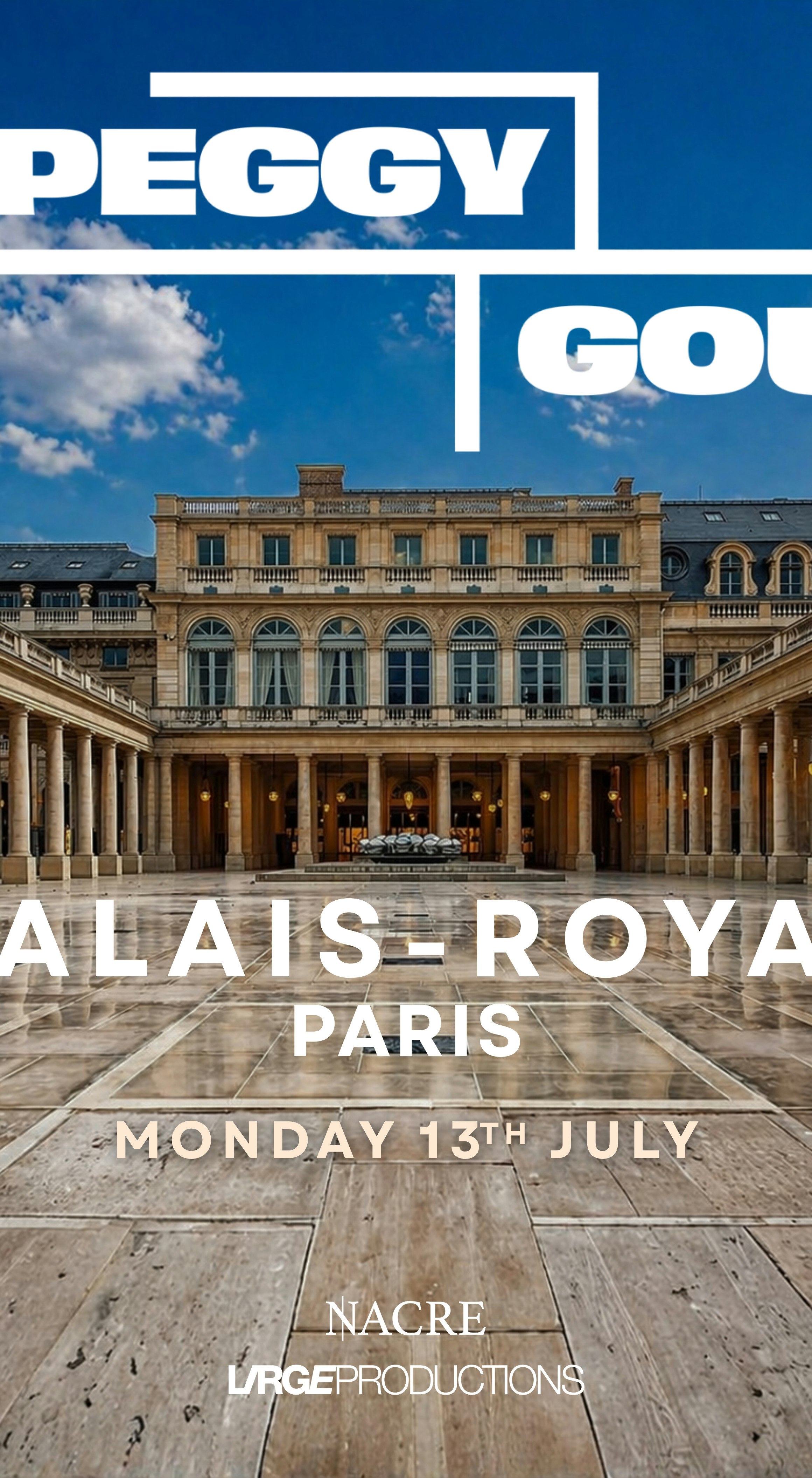 Peggy Gou at Palais Royal - Paris