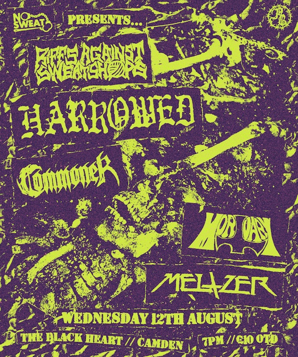Riffs Against Sweatshops ft. Harrowed + more